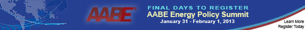 AABE Energy Policy Summit - Last Days to Register