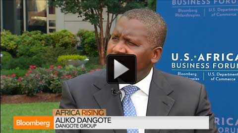 Mr. Aliko Dangote, reportedly the richest man in Africa regarding the summit